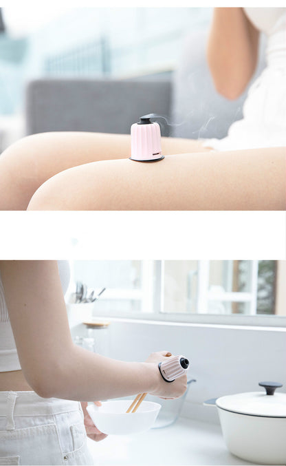 Household moxibustion box health care portable moxa jar